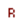 "R" icon
